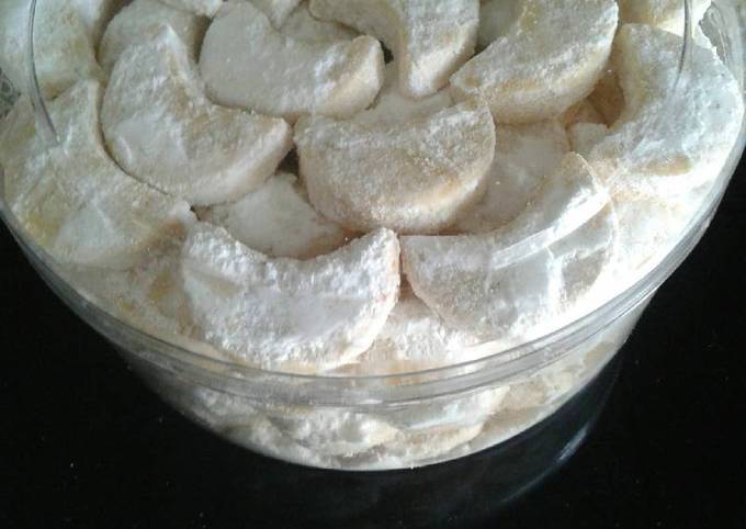 Resep Kue Putri Salju Rasa Susu Banget Oleh Lian Purnama Dewi Cookpad