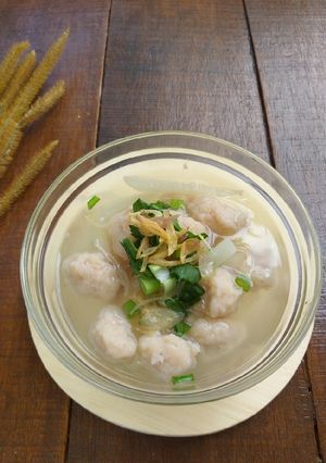 Foto resep Sup bola udang