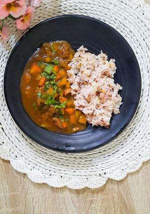 Foto resep Japanese beef curry (kari jepang)