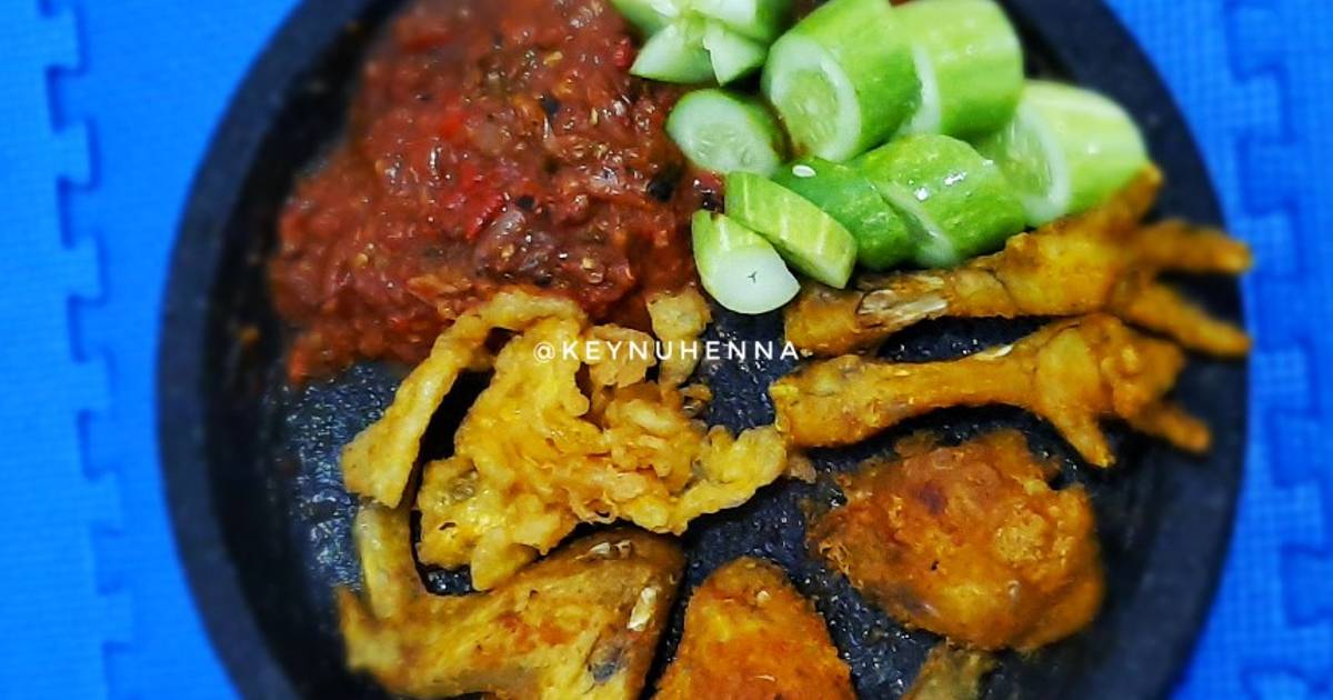 Resep Pecel Ayam Goreng Oleh Nurul Halimah Cookpad