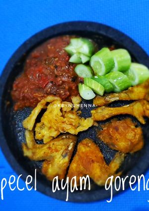 Foto resep Pecel ayam goreng