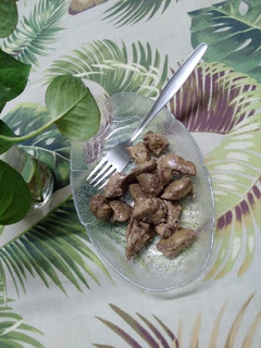 A picture of Chicken kaleji.