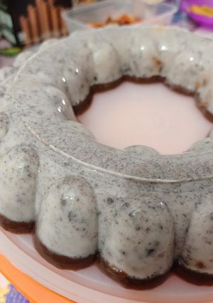 Foto resep Puding Oreo Coklat