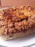 Pan🥧 de banana🍌 con costra dulce de café☕🍯..