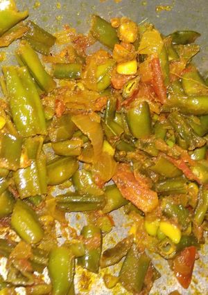 A picture of Sem ki subzi .