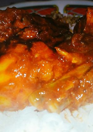 Foto resep Ayam masak merah