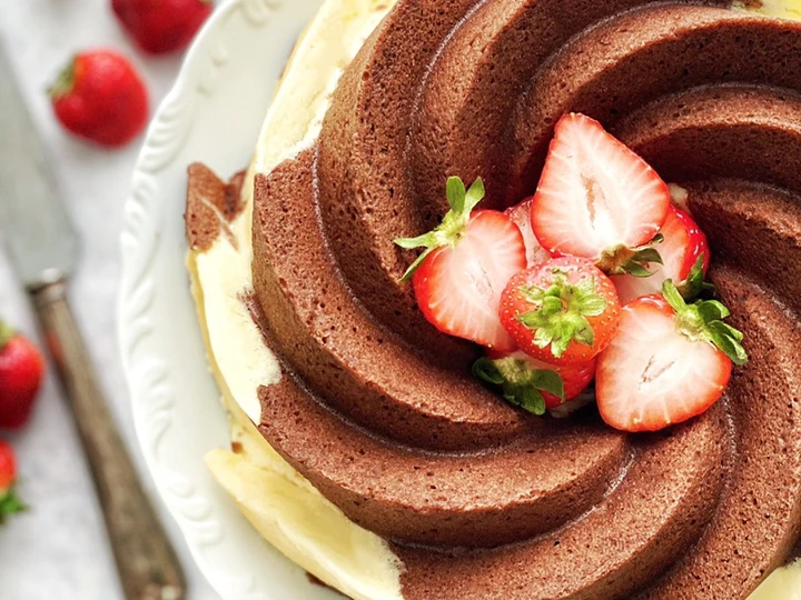 Easy Steps to Prepare|Recipe} Butter Chocolate Cheese Cake the Drool, Appealing