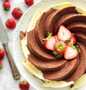 Easy Steps to Prepare|Recipe} Butter Chocolate Cheese Cake the Drool, Appealing