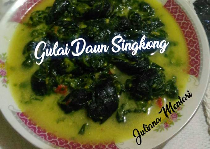 Resep Gulai Daun Singkong, Lezat