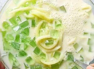 Foto resep ES Melon Jelly