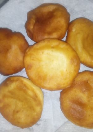 A picture of Mahamri with Coconut.