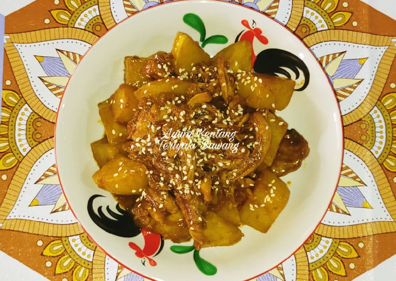 Ayam Kentang Teriyaki Bawang