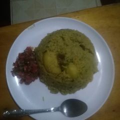 A picture of Pilau my way.