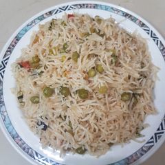 Matar pulao A picture of Matar pulao.