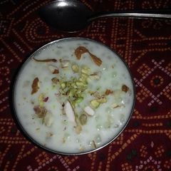 Sago kheer A picture of Sago kheer.