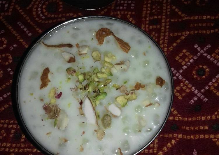 Step-by-Step Guide to Make Homemade Sago kheer