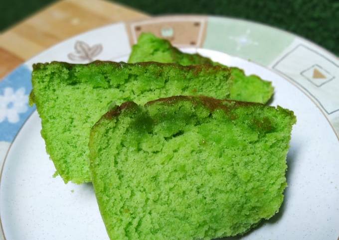 Tutorial Memasak Resep Bolu Pandan Oven Lembut