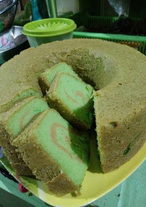 Foto resep Bolu pandan panggang