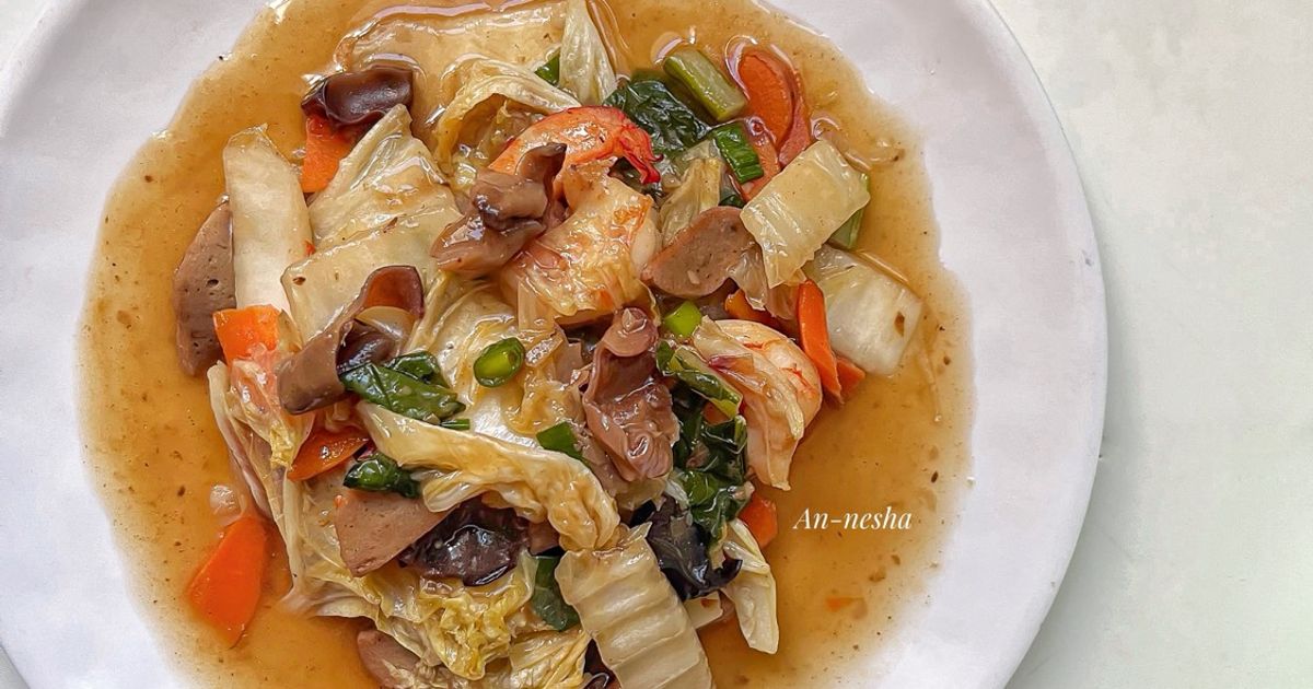Cap Cay Udang Kuah