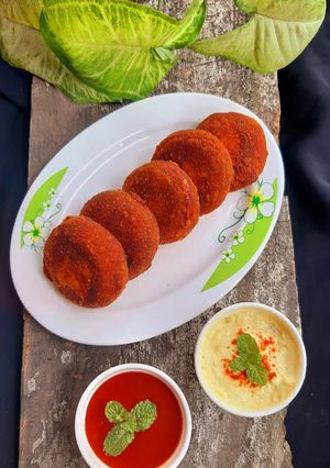 চিকেন কিমা চপ। রেসিপির প্রধান ছবি