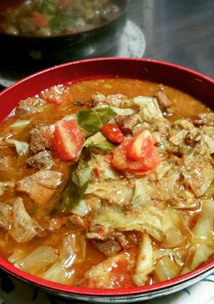 Foto resep Tongseng sapi tanpa santan