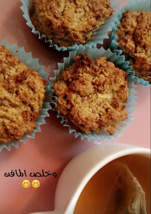 صورة لوصفة مافن الشوفان الصحي (دايت)