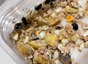 Une photo de Salade de Patates, Œufs et Thon