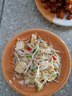 Foto resep Tumis Tauge dan Tahu
