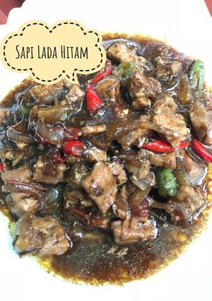 Foto resep Sapi Lada Hitam