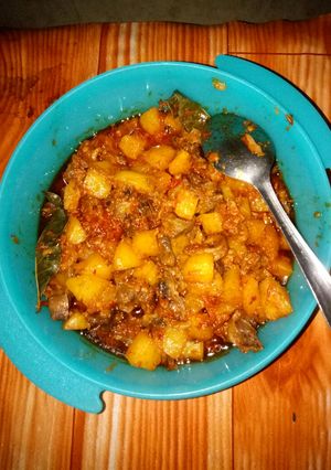 Foto resep Sambel kentang ati ampela