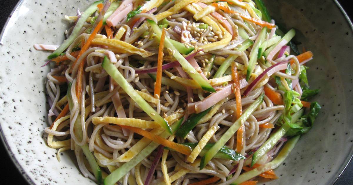 Soba Noodle Salad Recipe by Hiroko Liston Cookpad