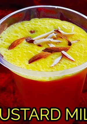 A picture of Custard Milk Shake.