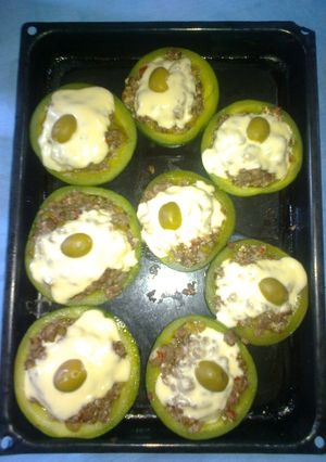 Una foto de Zapallitos rellenos