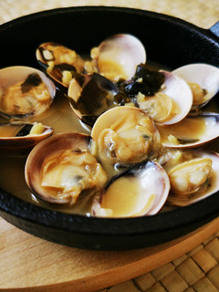 Una foto de Almejas con salsa miso