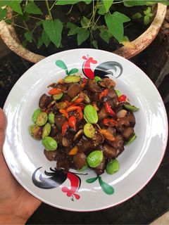 Foto resep Kikil mercon pete