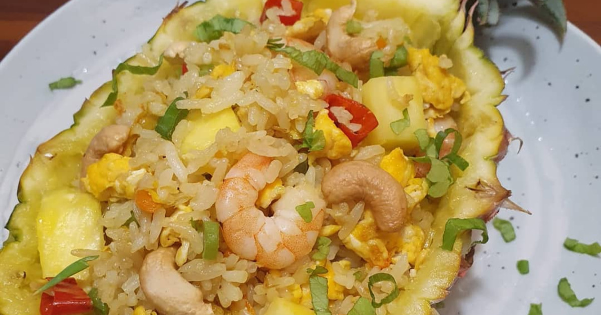 Khas Rice Resep 24. Pineapple Fried Rice (Nasi Goreng Nanas Khas Thailand) oleh ...
