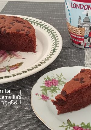 Foto resep Cake Coklat Pisang Ekonomis dan Yummy