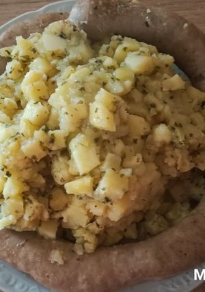 Une photo de Saucisse et pommes vapeur a l'ail des ours au Cook Expert