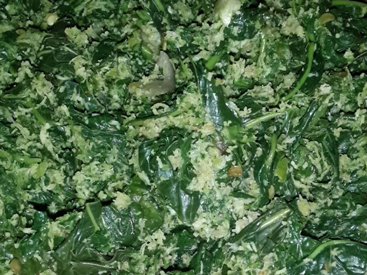 Cara Gampang Membuat Rumba / urab daun singkong yang Lezat