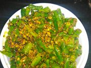 A picture of green chilli pickles