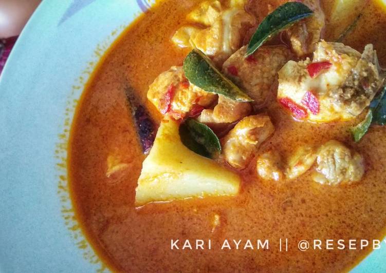 Resep Kari Ayam Lezat