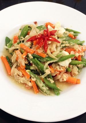 Foto resep Resep diet no oil, #2 (orak-arik buncis+wortel)