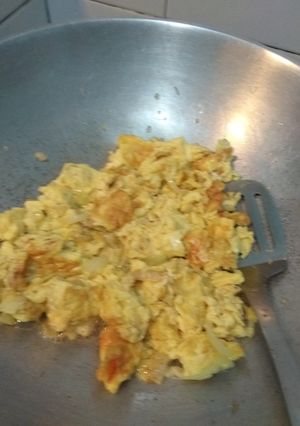Foto resep Telor orak arik sambal terasi