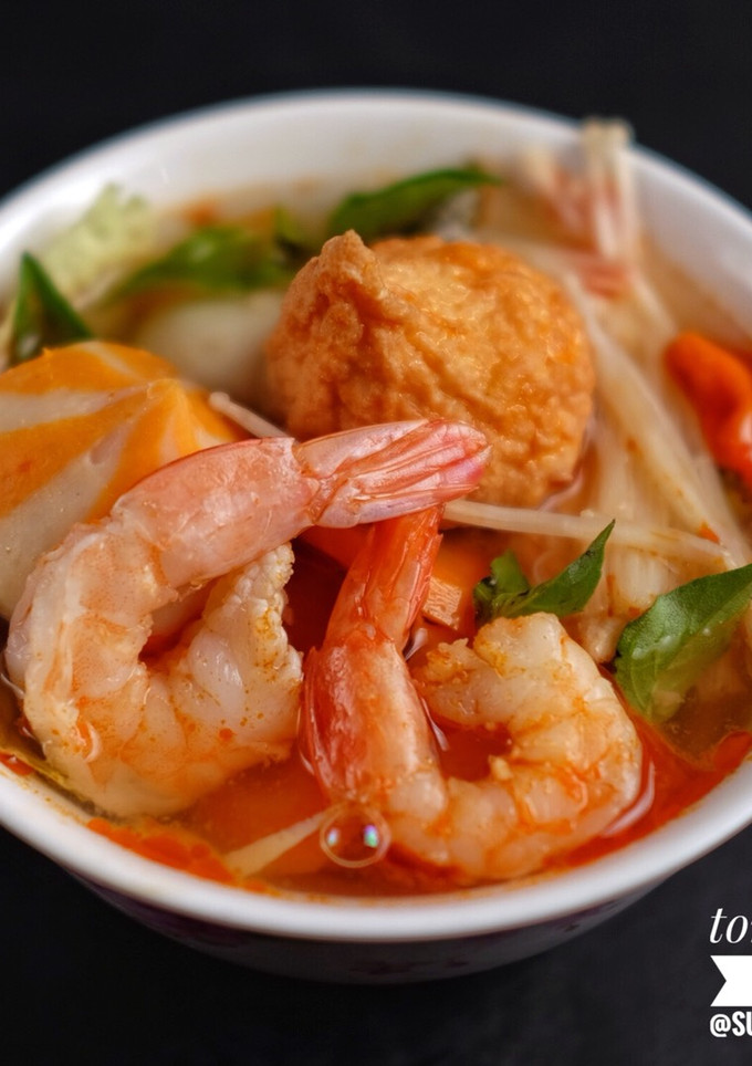 Foto resep Sup tomyum pedas