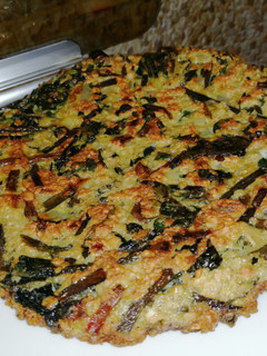 Una foto de Tortilla de remolacha y avena!