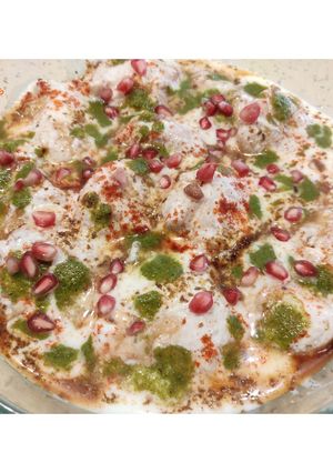 A picture of Oil Free steamed Dahi Vada.