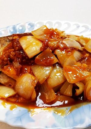 A picture of Sweet and Sour Yellow Croaker.