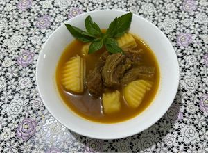 Hình của món SP.0922 - Cari Bò Hầm Khoai Tây.