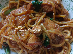 Gambar Mee Goreng Mamak Simple