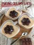 Puding Coklat Dengan Saus Creamy Latte